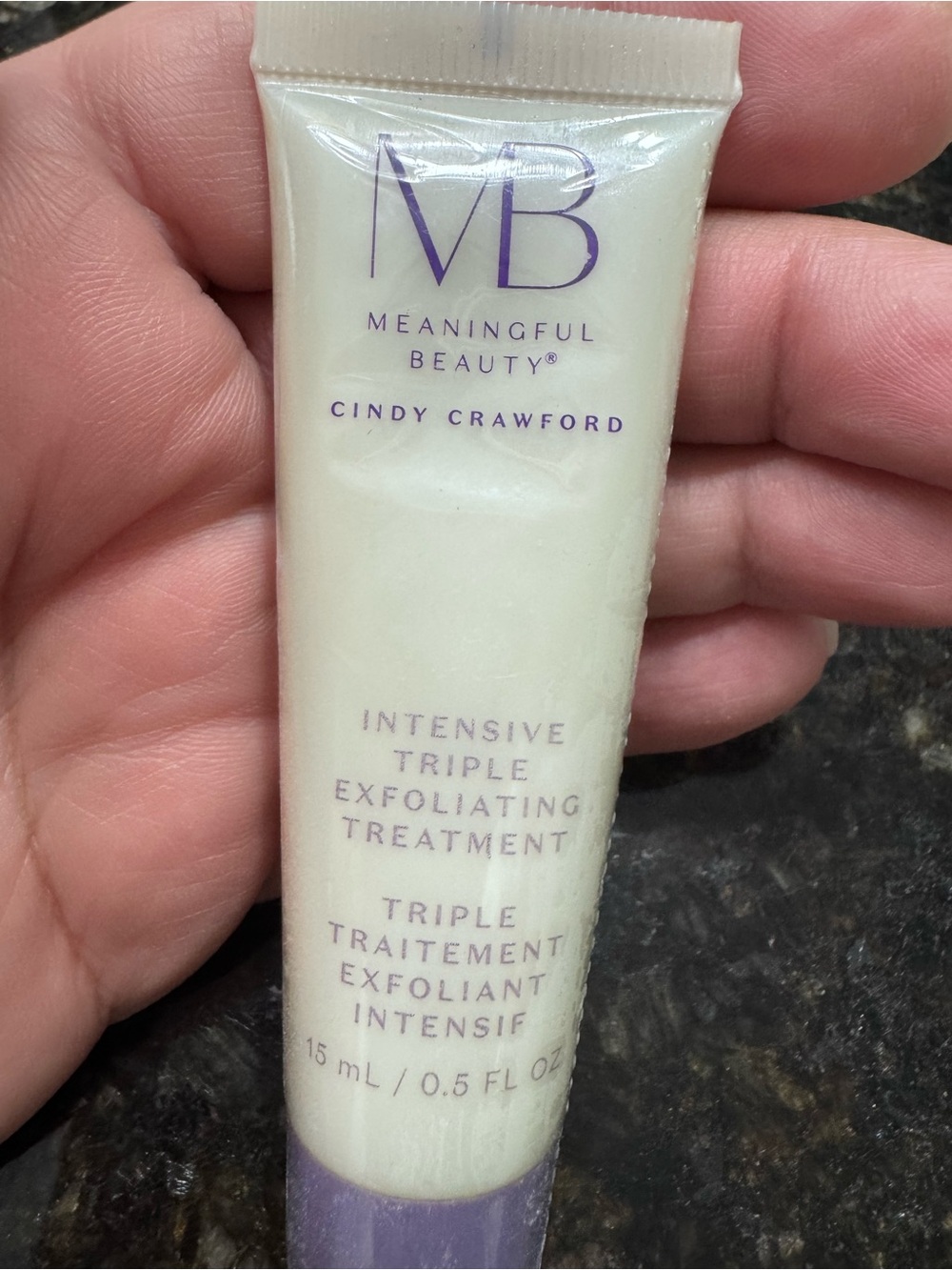 Cindy Crawford MEANINGFUL BEAUTY intensive triple exfoliating treatment, NIP